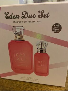 Kayali Sparkling Lychee Duo Set - Pink